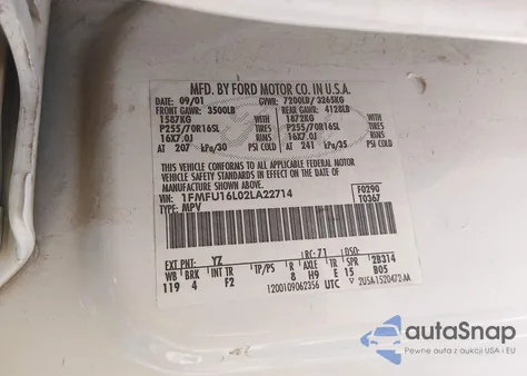 2002 Ford Expedition Xlt from USA, damaged, VIN 1FMFU16L02LA22714